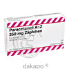 PARACETAMOL AbZ 250 mg Zaepfchen