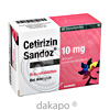 CETIRIZIN Sandoz 10 mg Brausetabl.