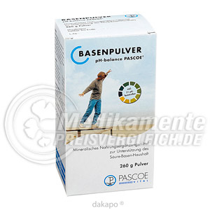Basenpulver Pascoe