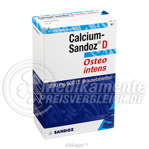 CALCIUM SANDOZ D Osteo intens 1200mg-800I.E.