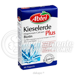 ABTEI Kieselerde Plus Magnes.Calc.Biotin Kapseln
