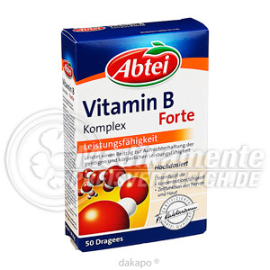 ABTEI Vitamin B Komplex forte Tabl.ueberzogen