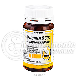 VITAMIN C 300 Langzeitkapseln
