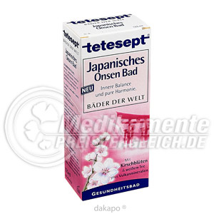 TETESEPT Japanisches Onsen Bad
