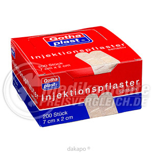 Gothaplast Inj Sens 7x2cm