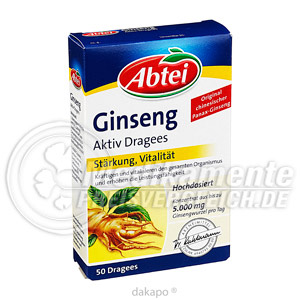 ABTEI Ginseng Aktiv Dragees