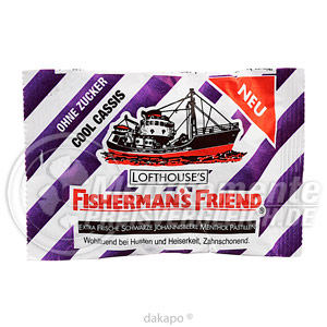 FISHERMANS Friend Cool Cassis o.Z. Pastillen