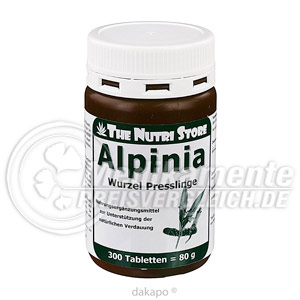 ALPINIA Wurzel Tabl. Preisvergleich