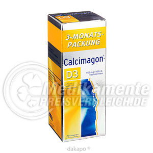 CALCIMAGON D3 Kautabl.