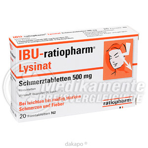 Ibu Ratio 500 Lysinat Schm