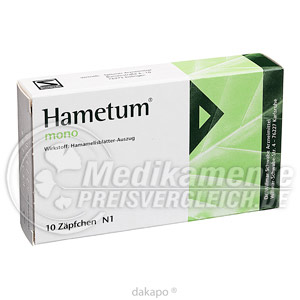 Hametum Mono Zaepfchen Preisvergleich