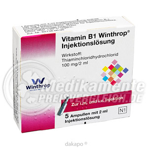 VITAMIN B 1 Winthrop Inj.-Lsg. Amp.
