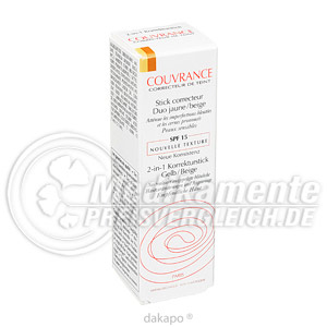 Avene Couvrance 2in1 Korrekturstick Gelb-beige Preisvergleich