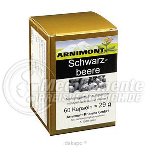 SCHWARZBEERE Kapseln