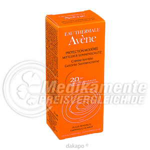 AVENE Sonnencreme SPF 20 getoent Neu Preisvergleich