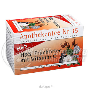H&s Fruechtetee M Vit C Preisvergleich