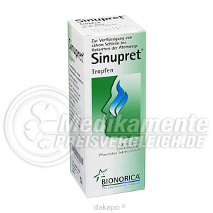 SINUPRET Tropfen Bionorica Preisvergleich