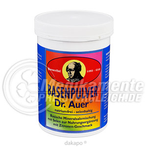 Basenpulver Nach Dr. Auer