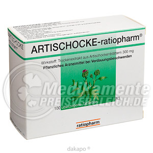 Artischocke Ratiopharm