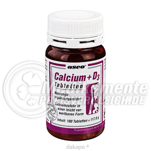 Calcium + D3 Tabletten