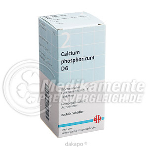 BIOCHEMIE  2 Calcium Phosphoricum D 6 Tabl. Sch��ler Salze DHU