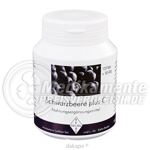 SCHWARZBEERE plus C Kapseln