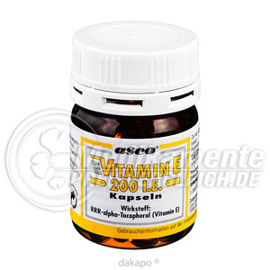 VITAMIN E 200 I.E. Kapseln