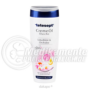 TETESEPT Creme Oel Dusche Lotus+Orchidee