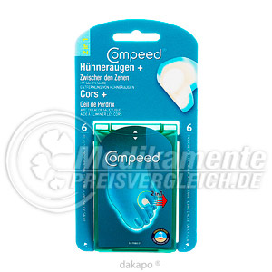 COMPEED Huehneraugen Pflaster plus zw.d.Zehen
