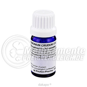 ANTIMONIUM CRUDUM D 12 Globuli