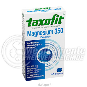 Taxofit Magnesium 350 Drag.