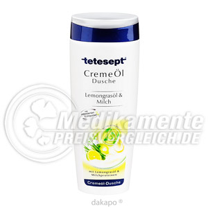 TETESEPT Creme Oel Dusche Lemongras+Milch