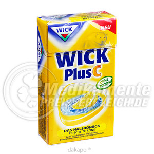 Wick Zitrone Bonbons O.zucker Clickbox