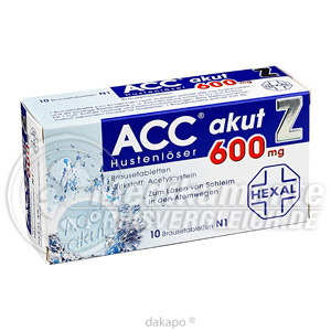 ACC akut 600 Z Hustenloeser Brausetabl.