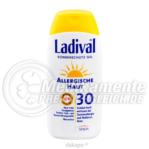 LADIVAL allergische Haut Gel LSF 30