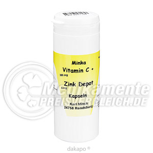 VITAMIN C + Zink Depot Kapseln