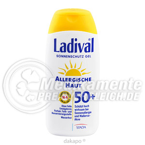 LADIVAL allergische Haut Gel LSF 50+