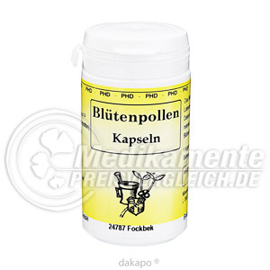 Bluetenpollen Kapseln