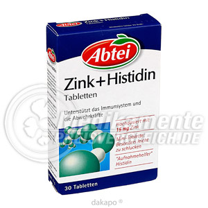 ABTEI Zink + Histidin Tabl.