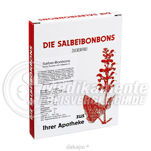 Salbei Bonbons Zuckerfrei