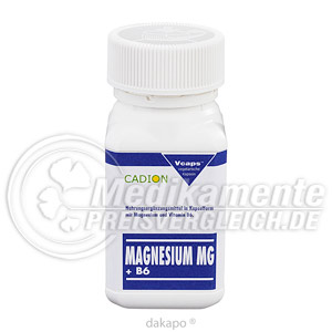 CADION Magnesium Kapseln + B6 Preisvergleich