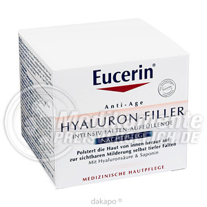 EUCERIN Anti Age Hyaluron Filler Nacht Tiegel
