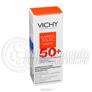 VICHY CAPITAL SOLEIL Creme 50+ Allergie