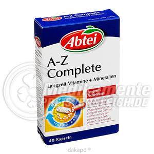 ABTEI A-Z Complete Langz.Vit.+Mineral. Kapseln
