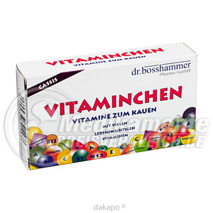 VITAMINCHEN Cassis Kaubonbons