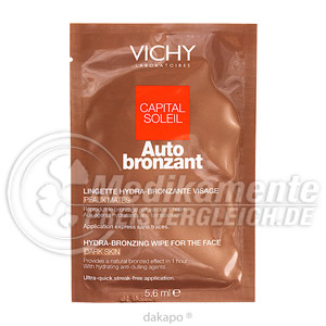 VICHY CAPITAL SOLEIL Selbstbr.Tuch dunkle Haut
