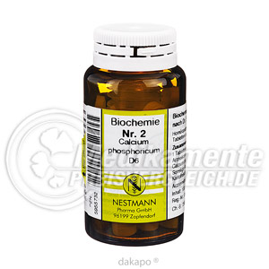 BIOCHEMIE  2 Calcium phosphoricum D 6 Tabl. Sch��ler Salze Nestmann Sch��ler Sa