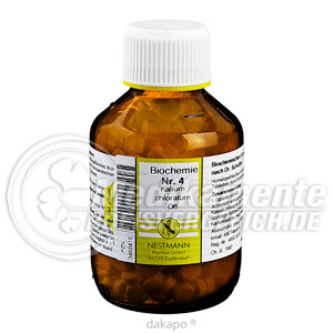 BIOCHEMIE  4 Kalium chloratum D 6 Tabl. Sch��ler Salze Nestmann Sch��ler Salze 