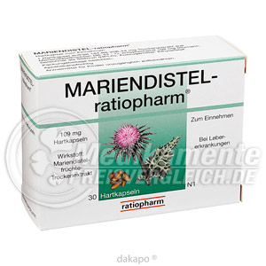 MARIENDISTEL RATIOPHARM Kapseln