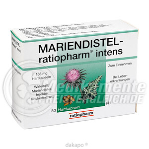 MARIENDISTEL RATIOPHARM intens Kapseln